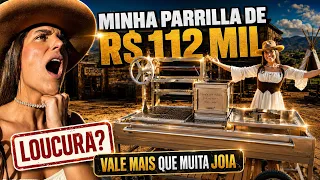 O que existe em uma parrilla para ela custar R$112 mil?