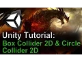 Unity Tutorial Box Collider 2D and Circle Collider 2D