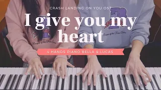 Download 🎵IU(아이유) - I Give You My Heart(마음을 드려요) | 4hands piano MP3