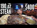 IMPOSSIBLE 15LB TEXAS STEAK CHALLENGE PRIME RIB BIGGEST FOOD CHALLENGE EVER MAN VS FOOD