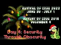 Day 4 - Security Through Obscurity Revival of Code 2023