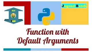 Python Tutorial Function with Default Arguments Default and Multiple Arguments