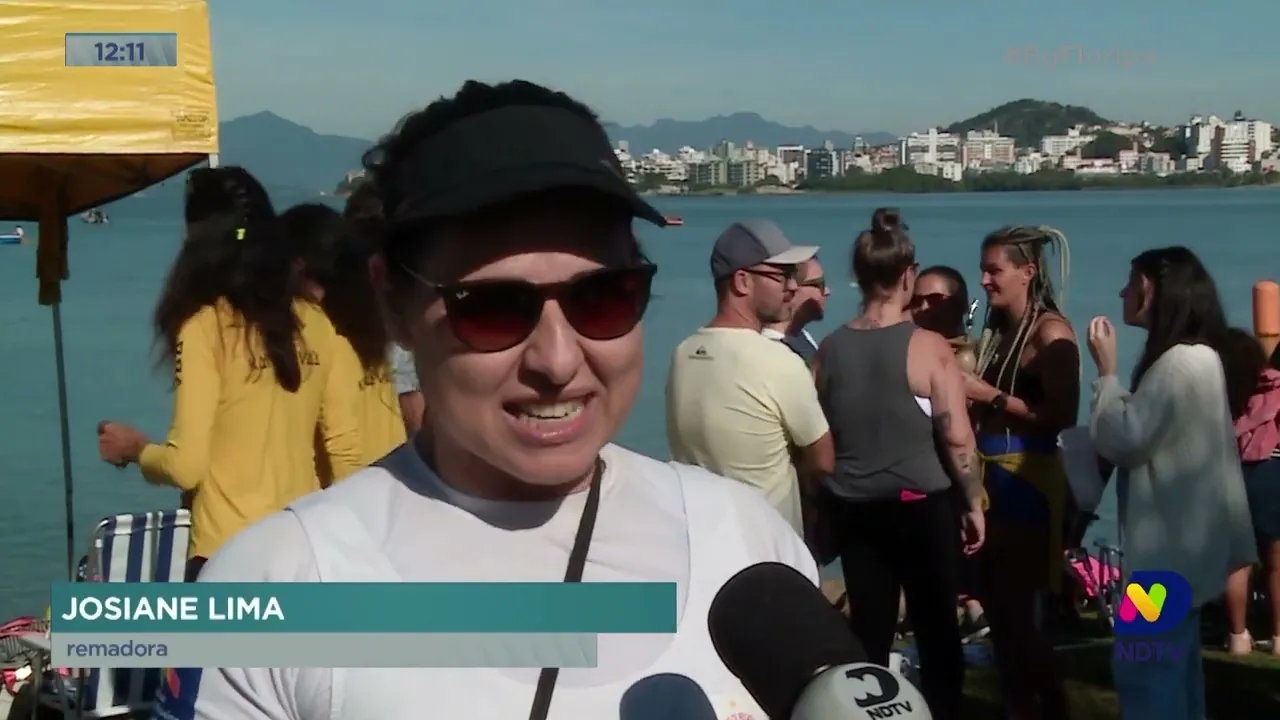 Atletas de todo o Estado participam da segunda etapa do Campeonato Catarinense de Remo