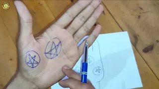 النجمة السداسية و الخماسية على كف يدك اسرار و عجائب قدرة الله تعالى اكتشفها طعنا بنفسك 