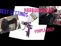Cheap harbor freight HVLP purple gun settings