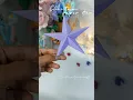 Lagu Christmas star |3D Paper star| Christmas paper star #art #diy #christmas #shorts