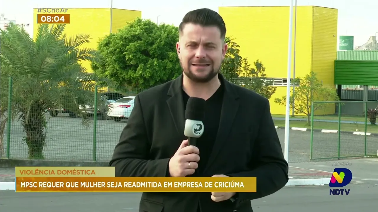 MPSC requer que mulher vítima de violência doméstica seja readmitida em empresa de Criciúma