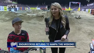 Frankie Katafias LIVE with local Endurocross contestants