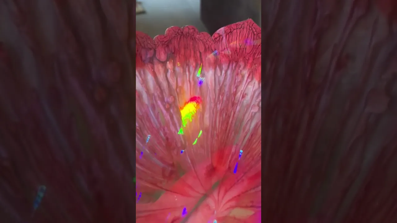 Set of 2 molds -  Holographic Magical coasters with matching holder