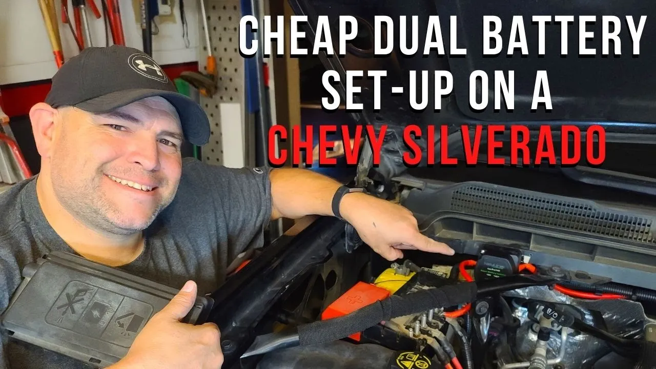 DIY: How To Install a Dual Battery Set-Up Using a Battery Isolator on a Chevy Silverado 2014-2018