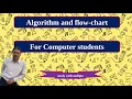 Algorithms and flow-chart Examples Computer students in Bengali