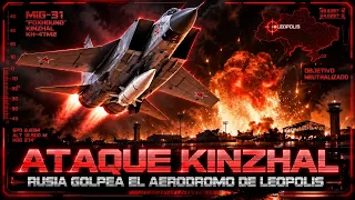 🚨 MISILES HIPÉRSONICOS RUSOS IMPACTAN BASE AEREA DE LA OTAN EN UCRANIA 🚨