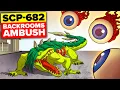What if SCP-682 Has Finally Met His Match in the Backrooms?