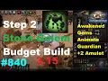 Path of Exile 3 15 Step 2 Upgrading Budget Stone Golem Build Awakened Gems AG 2 Amulet - 840