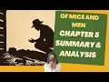 Of Mice and Men Chapter 5 Summary Analysis IGCSE English Literature Revision