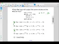 CS Praxis Python Loops Q45