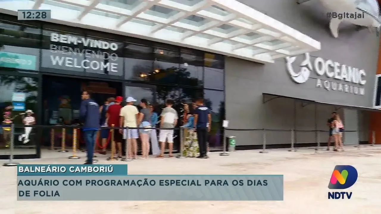 Oceanic Aquário com programação especial para os dias de carnaval