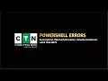 Powershell SecurityError PSSecurityException UnauthorizedAccess