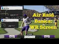 Air Raid Basics The Only Screen You Need in Your Offense