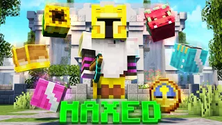 it took 1000 HOURS to MAX my Farming Setup Hypixel Skyblock