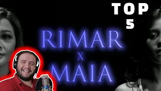 Download 🇮🇩 REACTION: RIMAR X MAIA SANG PENGGODA (Maia ft Tata Janeeta) SPEKTA SHOW TOP5 Indonesian Idol 2021 MP3