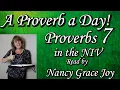 Proverbs 7 in NIV Bible read by Nancy Grace Joy