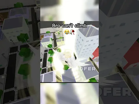 Bro cannot climb it #jujutsushenanigans #jjs #jujutsukaisen #jjk #roblox
