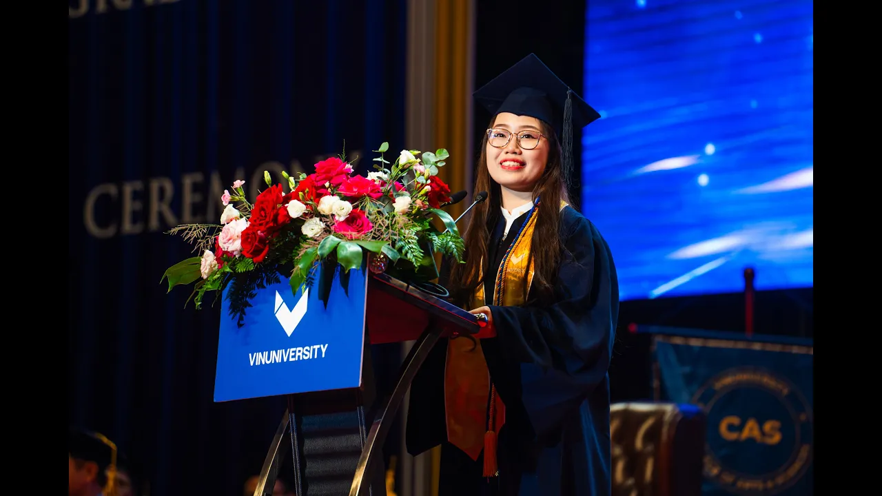 Outline Video MESSAGE FROM STUDENT REPRESENTATIVE - NGUYEN THI VAN ANH | GRADUATION SPEECH | CLASS OF 2024