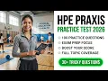 HPE Praxis Practice Test Health and Physical Education Praxis 2026 100 Practice Questions