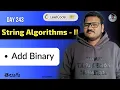 Leetcode 67 Add Binary Python Solution in Telugu Two Pointers Conversion srkcodes