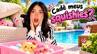 MEUS SQUISHIES SUMIRAM !!! QUEM PEGOU ? | Luluca