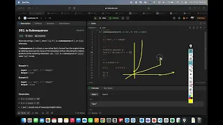 LEETCODE 75 Two Pointers 392 Is Subsequence Array Full Explanation