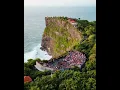 Lagu Uluwatu \u0026 Kecak Dance | Beautiful view of Uluwatu temple and Theater of Kecak dance