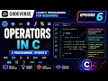 Episode 6 Learn C Programming for Beginners Operators in C Programming CODEVERSE