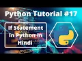 - If Statement in Python in Hindi Python Tutorial in Hindi