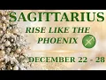Lagu SAGITTARIUS ♐ Rise Like the Phoenix! Renewal, Freedom \u0026 New Beginnings | Dec 22–28 Weekly Tarot✨