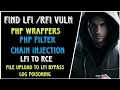 Advanced PHP Wrappers Php filter chain injection waf bypass Automation LFI TO RCE