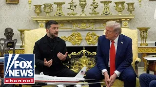 Trump meets Zelenskyy following Russia's attack on Kyiv