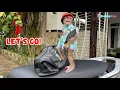 Download Lagu So cute! Monkey Kyo picks a lovely dress to go out with Dad!