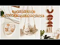 Download Lagu EASY DIY AIR DRY CLAY PROJECTS | Boho Wall Hanging, Scandi Plant Hanger, Modern Jewelry Dish