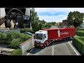 Download Lagu Transporting motorcycle parts | Euro Truck Simulator 2 | Logitech G29 Gameplay