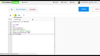 Quick Start - Using Python as your calculator