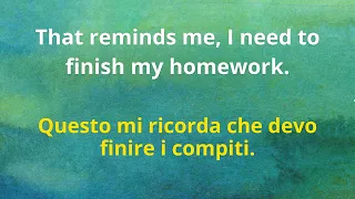 Imparare l'inglese | Frasi inglesi per la vita quotidiana | Lezione di inglese di 1 ora