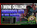 BUFFED Assassin Forbidden Rite of Soul Sacrifice Assassin - 1 Divine Challenge Path of Exile 3 29