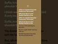 Download Lagu Sofia - Clairo (Lyrics)