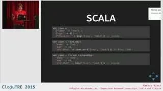 Polyglot microservices Comparison between Javascript Scala and Clojure - Markus Hjort
