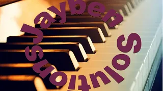 how to play simple seben seben piano tutorial sweet music