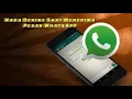 Nada Dering Keren Saat Menerima Pesan WhatsApp