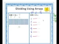 Dividing Using Arrays Part 1
