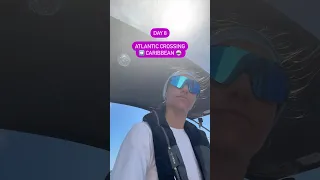 Day 8 on the Atlantic hit differently 🪩🕺 Atlantic Crossing ➡️ Caribbean #sailing atlanticcrossing